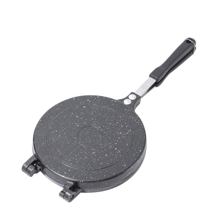 Double Sided Nonstick Frying Pan 2-in-1 Sandwich and Pancake Maker for Fast Breakfast