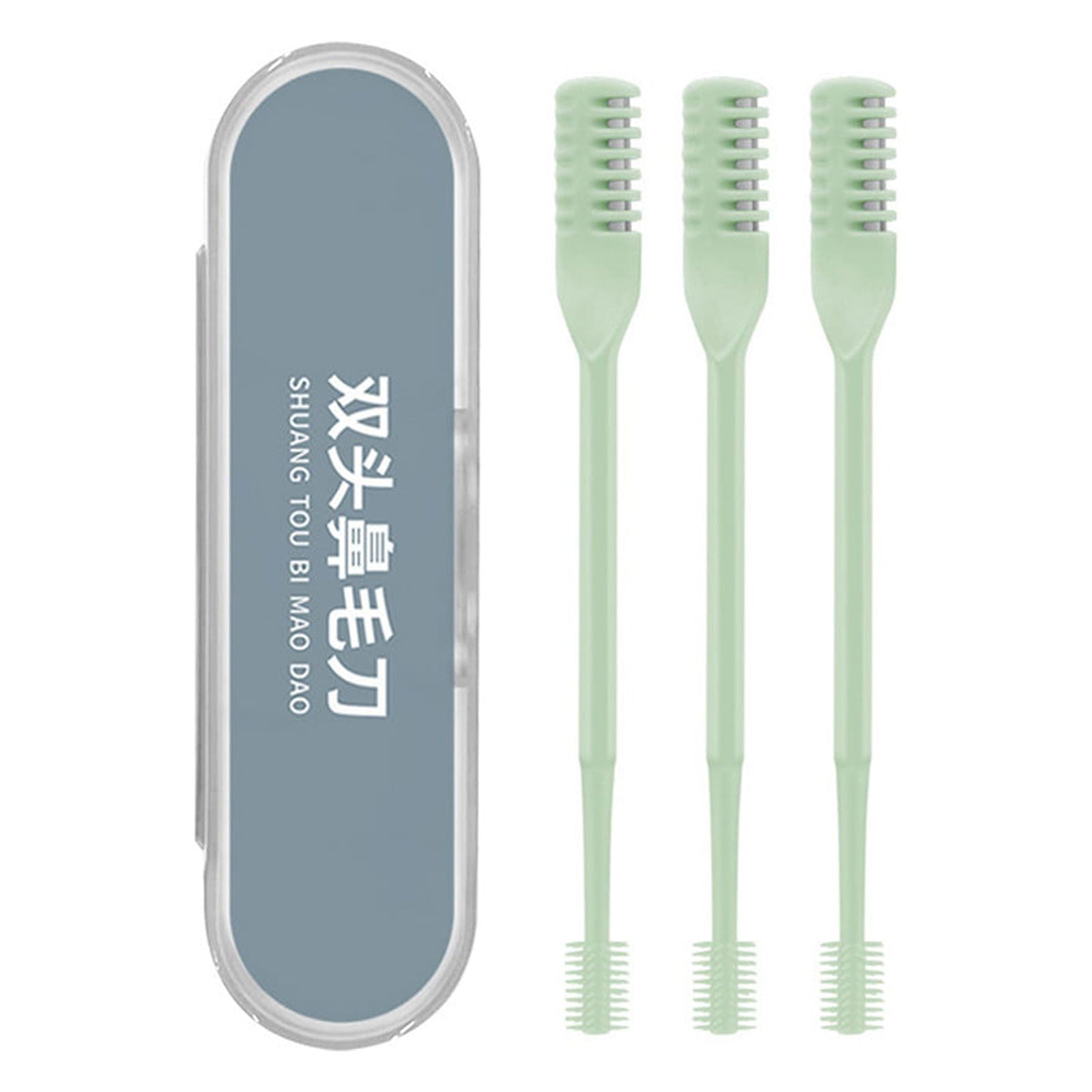 Double Sided Nose Hair Knife, Curved Top Nose Hair Cleaner, Nose Hair