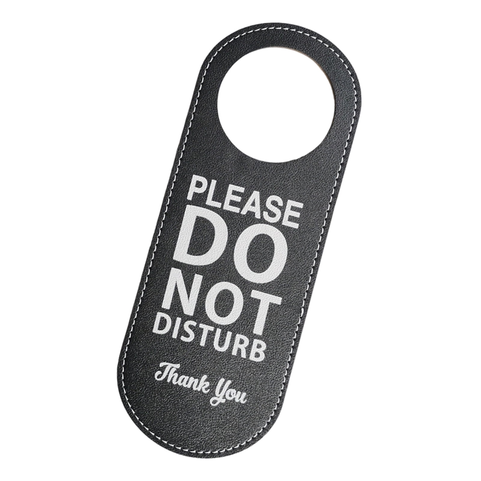 Double Sided Office Door Sign Do Not Disturb Please Sign Reuseable PU ...