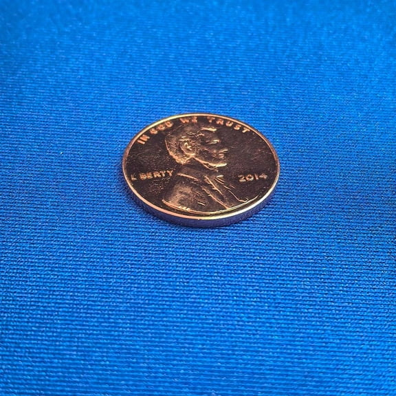 Double Sided One Penny (Heads,1piece) Close Up Magic Tricks Double Face Coin Guess Side Magia Accessories Illusions Gimmicks Bet