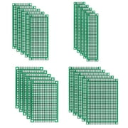 Double-Sided PCB Board Printed Circuit Boards Kit 4 Sizes Prototyping Board 20pcs