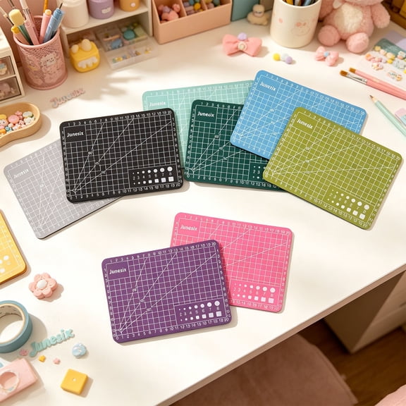 Double Sided PVC Grid Cutting Mat For Sewing Quilting Paper Craft Fabric Project Table
