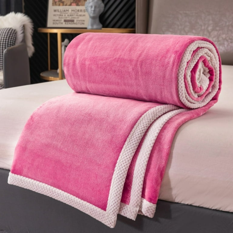 Double Sided Padded Fleece Blanket Flannel Blanket Quilt Winter Sheets Blanket Nap Blanket Walmart