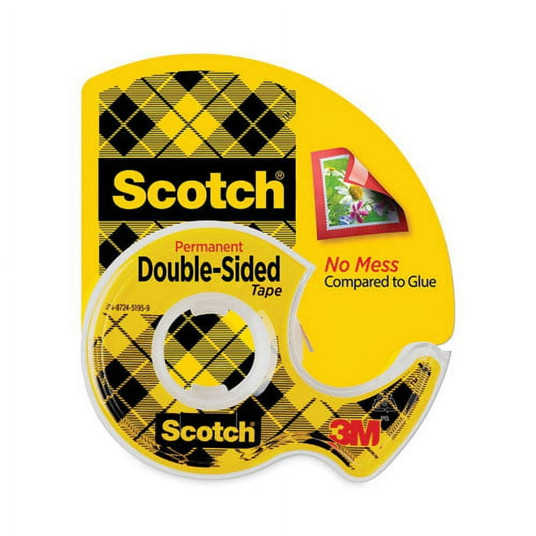 Double-Sided Permanent Tape in Handheld Dispenser, 1 Double-Sided Permanent Tape in Handheld Dispenser, 1