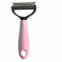 Double-Sided Pet Grooming Brush - Extra Wide Dematting Comb for Large Dogs & Cats, Heavy Duty Shedding Tool for Huskies, Golden Retrievers & Long-Haired Pets