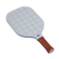 thumbnail image 1 of Double Sided Pickleball Paddle - Mint Gingham/Blue Stripe, 1 of 4