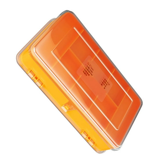 Double Sided Plastic Storage Box Container for Easy Access Hardware Accessories