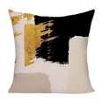 thumbnail image 1 of Double Sided Polyester Throw Pillow Cover 45x45cm, Soft Smooth Cushion Case with Hidden Zipper, Cozy Decorative Pillowcase for Couch Sofa Bedroom Living Room, Machine Washable, Style A, 1 of 4