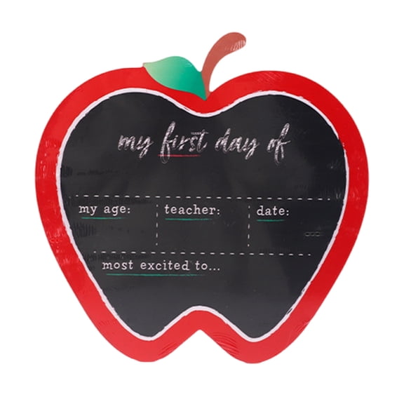 Double Sided Portable Wooden Blackboard for Students Classroom Home Study Organization