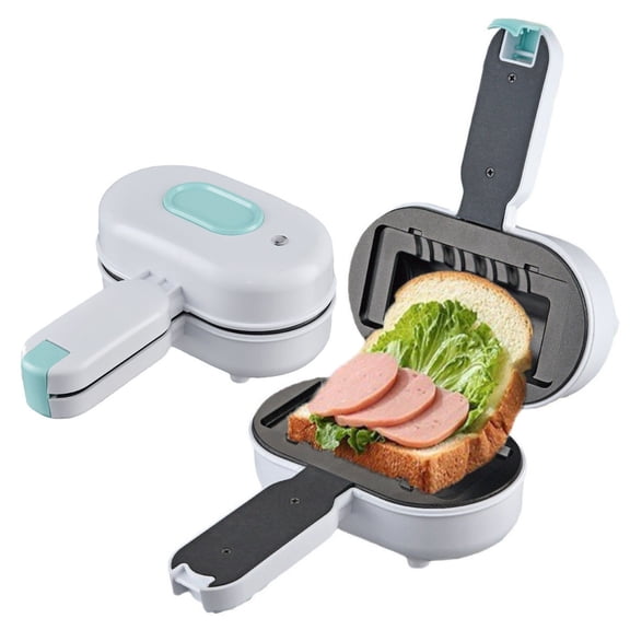 Double-Sided Press Sandwich Machine Baking Pan Cheese Grill Breakfast Maker Mini Electric Sandwich Maker