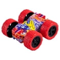 thumbnail image 1 of Double-Sided Pull Back Car Toy for kids, Friction Power Four Wheel Inertia Flip Stunt Car Toys 3 4 5 6 Year Old Kids, Push and Go Vehicle Toy Party Favors for Boys Girls Birthdays Present, 1 of 9