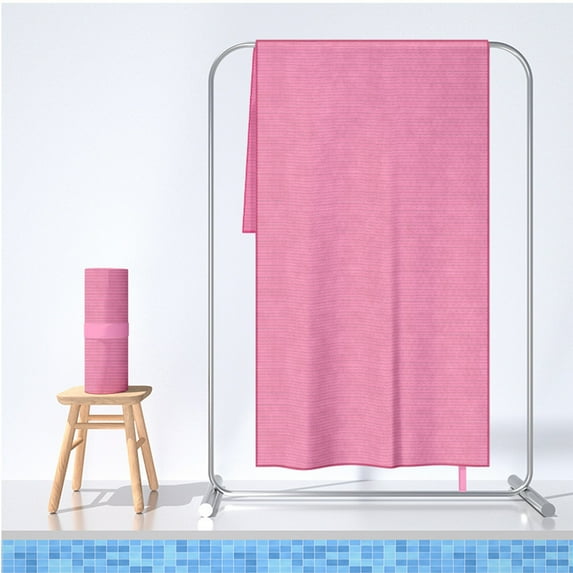 Double-Sided Quick-Dry Sports Towel, Portable Fitness Towel, Absorbing Sweat for Outdoor Swimming and Beach Use