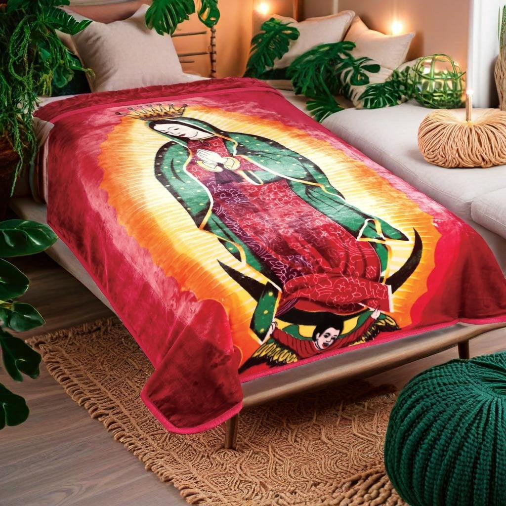 Guadalupe Blanket Virgin Mary Blanket Walmart Our Lady Of