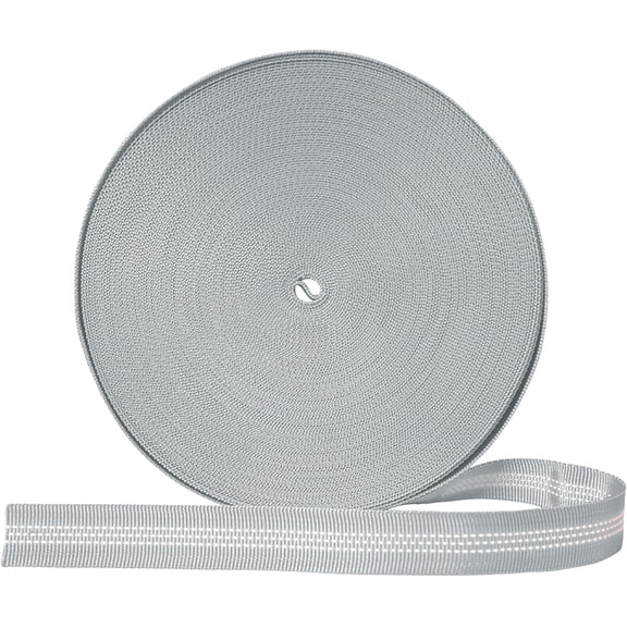 Double-Sided Reflection Polyester Webbing Strap 5+Colors 1" 25Yards Heavy Duty Webbing Roll, Flat Webbing for Night Safe Reminder Indoor&Outdoor Gear, Climbing, DIY Crafting, Repairing