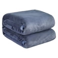 thumbnail image 1 of Double Sided Reversible Flannel Blanket For Sofa Bed, Ultra Soft Lightweight Throw For Adult Couch, Cozy Warm Blanket For Home Office Nap, 150x200cm, 1 of 9