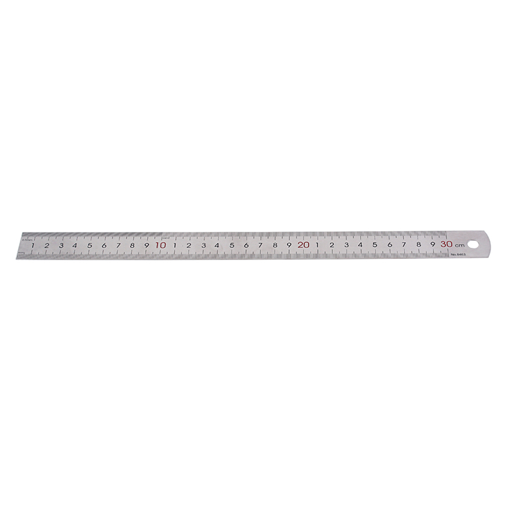 Double Sided Ruler Straight Cutting Ruler Portable Ruler Construction ...