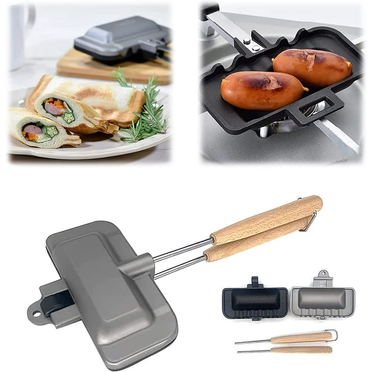 Double Sided Frying Pan, Double Sided Grill Pan, Non-stick Pan