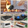 thumbnail image 1 of Double-Sided Sandwich Baking Pan, Hot Dog Toaster, Non Stick Breakfast Sandwich Maker Baking Pan with Removable Handle Grill Pan for Breakfast Pancakes, Omelets, Frittatas, Bread and Toast, 1 of 8
