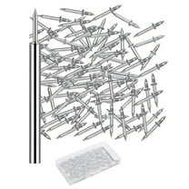 Double Sided Seamless Nails With Sleeve Tool Seamless Skirting Board Nails With Double Head set For Baseboard Fixing