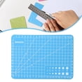 thumbnail image 1 of Double Sided Self Healing Pvc Cutting Mat, Precision Grid Craft Board for Sewing Quilting Paper Cutting, Portable Non-Slip Cutting Pad, A Cutting Board, 1 of 9