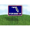 thumbnail image 1 of Double Sided Sign FLORIDA FOR BIDEN Yard Sign ROAD SIGN with Stand, 1 of 2