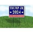 thumbnail image 1 of Double Sided Sign TRUMP JR 2024 FOR PRESIDENT Yard Sign ROAD SIGN with Stand, 1 of 1
