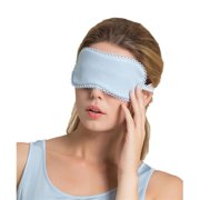 Double Sided Silk Eyeshade Traceless Sleep Eye Mask - Sky Blue