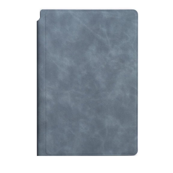 Double-Sided Small White Board Dry Erase,9.5'' x 6.3'' Leather Hardcover FoldableWhiteboard Notebook,Reusable Mini Handheld Board for Study Daily Notes,Home,Office and Travel(Grey)