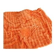 Double-Sided Soft Fleece Blanket, Warm Cozy All-Season Solid Color Throw Blanket, Lightweight Breathable Multi-Use Blanket, for Home Sofa Bed Car and Daily Rest Use