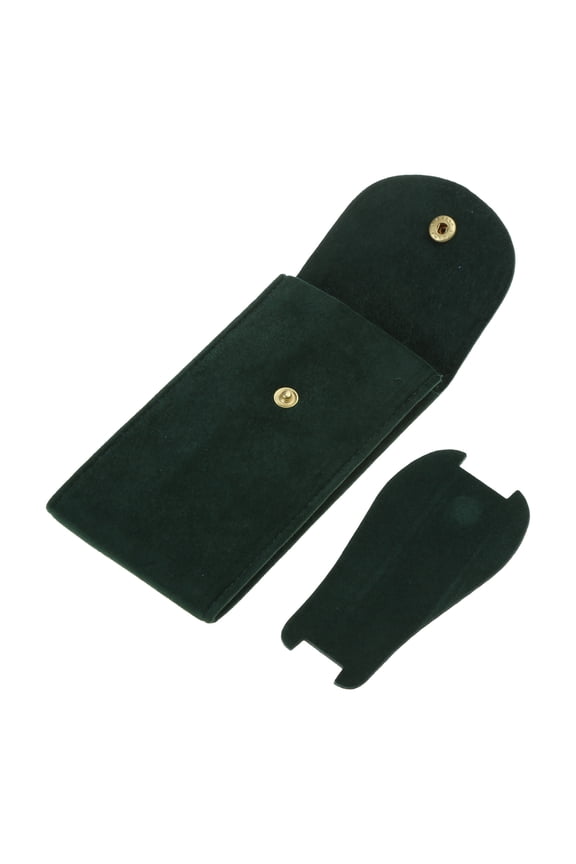 Double Sided Soft Velvet Watch Pouch Travel Cases Portable Watch Storage Bag and for Watches and Jewelry