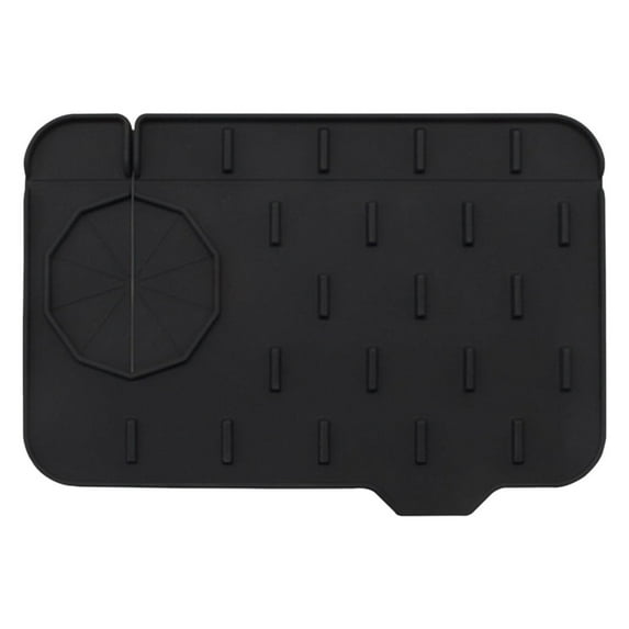 Double-Sided Splash Guard Mat for Kitchen Sink and Bathroom Faucet, Splashproof Water Blocking Pad, Absorbent Sink Protector