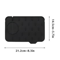 Double-Sided Splashproof Sink Pad | Kitchen & Bathroom Faucet Protector | Water Blocking Mat | Fits Standard Sinks