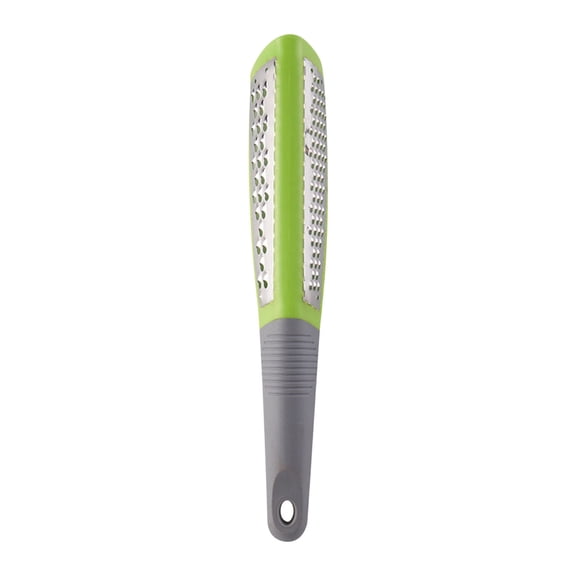 Double-Sided Stainless Steel Cheese Grater with Ergonomic Handle for Shredding Potatoes, Vegetables, and Citrus Zest – Durable, Easy-Clean Kitchen Tool
