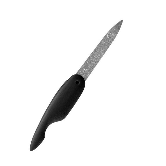 Double-Sided Stainless Steel Nail File For Smoothing And Polishing Portable And Reusable
