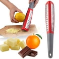 thumbnail image 1 of Double-Sided Stainless Steel Vegetable Grater Handheld Garlic Cheese Slicer with Comfortable Handle and Hanging Loop for Kitchen Use, 1 Pcs, 10.94x1.85", 1 of 8