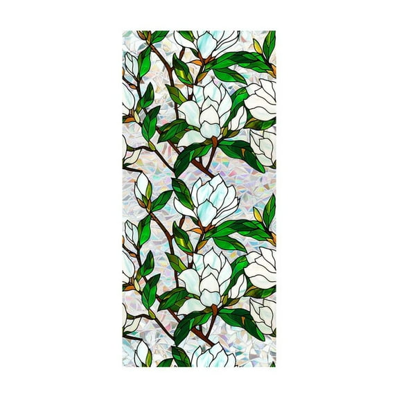 Double Sided Static Window Film Sticker With Birds Repellent Design, Pvc Colorful Adhesive Decoration For Window Glass And Home Decoration