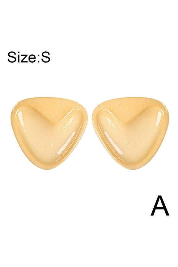Double Sided Sticky Bra Insert, Waterproof Silicone Self Adhesive Bra Chest Pad: