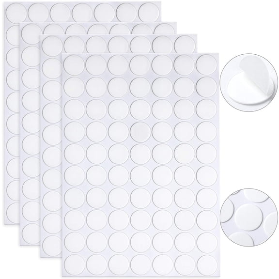 Double Sided Sticky Dots 700 Pcs, Clear Removable Mounting Putty - Waterproof No Residue Adhesive Dots for Wall Decor, Photos, Posters, Festival & Holiday Decoration