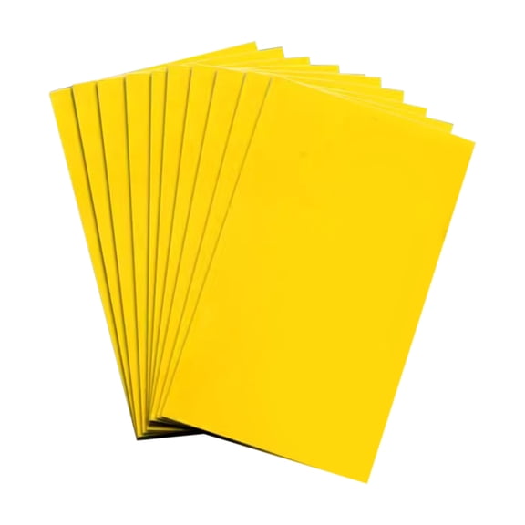 Double Sided Sticky Trap Board Insect Trap Board for Pest Control and Monitoring Suitable for Indoor and Outdoor Use 10 Pack