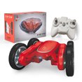 thumbnail image 1 of ​Double-Sided Stunt RC Car w/360° Flips & LED Music - 40m Range 4WD Rechargeable - Smooth Surfaces Only Age 8+ Red, 1 of 2