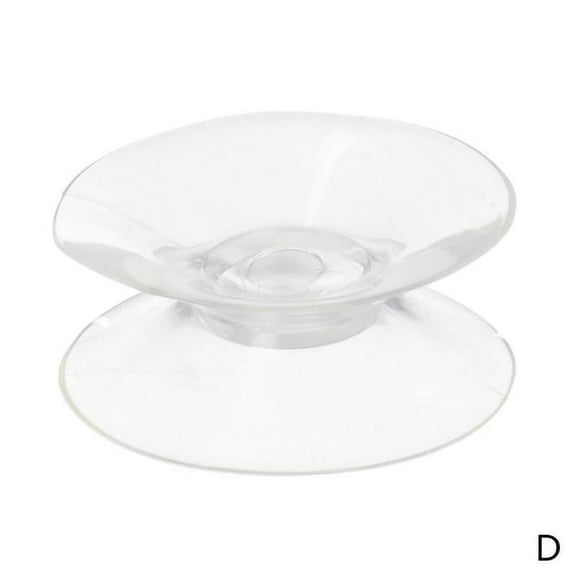 NovaFinds Double Sided Suction Cup Clear Plastic Rubber Window Suckers 20/30/35/5