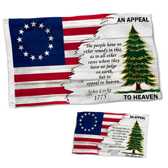 Double Sided Super Earth Flag Banner with Brass Grommets 12x18 Inch