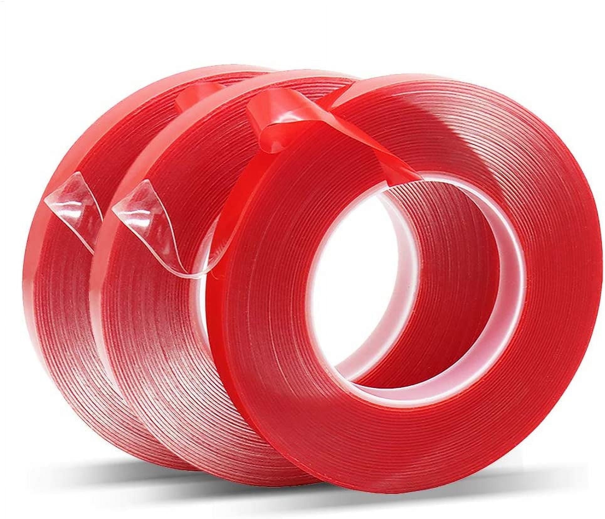 Double Sided Tape.Acrylic Adhesive Removable Clear Heavy Duty Mounting