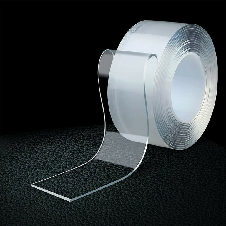 20-50mm Width Double-sided Adhesive Nano Tape 1-5M Reusable No Trace  Waterproof Ultra-strong Wall Tape Strip Clear Mounting Tape - AliExpress