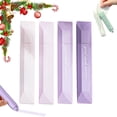 thumbnail image 1 of Double Sided Tape Glue Pen for Crafts, 4 Pack Acid Free Adhesive Dot Glue Runner for Scrapbooking, Wrapping, Photos, Cardstock, School Projects, Silent Glide, Purple, By Preplabs, 1 of 4