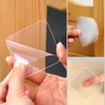 thumbnail image 1 of Double Sided Tape Heavy Duty 30PACK Mounting Adhesive Tape Clear Double Sided Tape for Walls Two Sided Tape Remover Waterproof Strong Squares 3 Inches Sticky for Wall Door Windows Crafts, 1 of 7