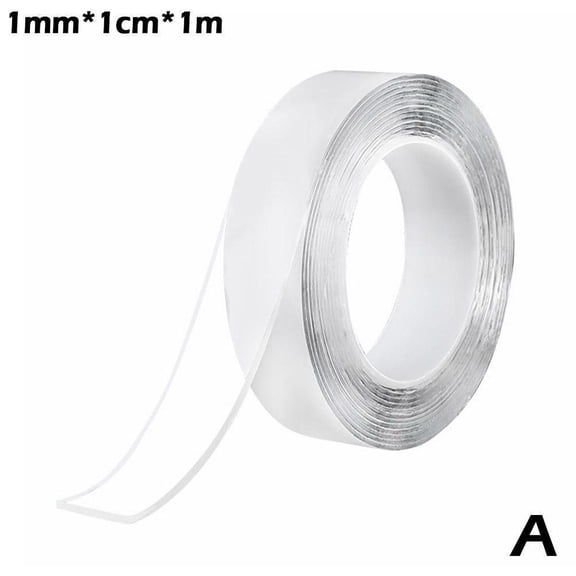 Double Sided Tape Heavy Duty, Multipurpose Removable, Reusable Wall Sticker, for Home Office Walls Decor, Poster Hanging, Carpet, Automotive Trim, DIY Projects