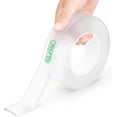 thumbnail image 1 of Double Sided Tape Heavy Duty, Nano Adhesive Tape, Clear Mounting Picture Hanging Strips (9.85FT), 1 of 3