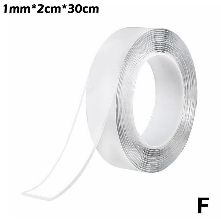 Double Sided Tape Roll Super Strong Self Adhesive Mounting Sticky Craft  TapM2 V2Q9