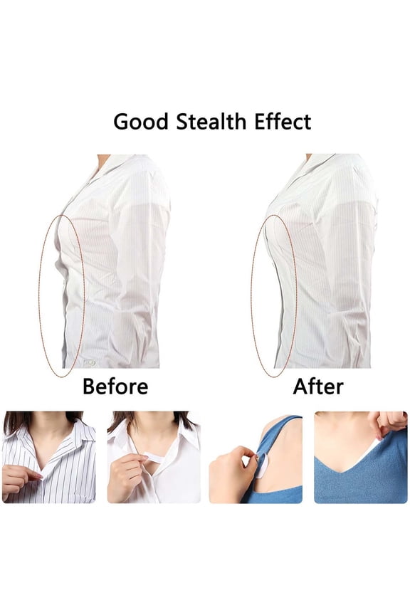 Double Sided Tape Underwear double-sided adhesive tape anti-slip patch, collar patch, bra cover, chest patch, bra strap patch, shirt shoulder strap, skirt anti-slip single shoulder